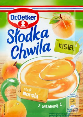 Dr. Oetker Słodka Chwila Kisiel smak morelowy