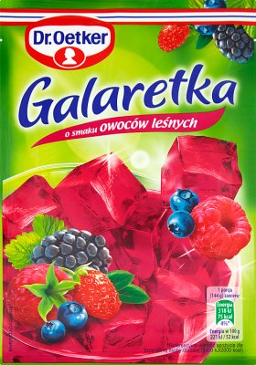 Dr. Oetker Galaretka o smaku owoców leśnych