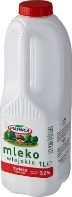 Lait frais rural 3,2% teneur en matières grasses