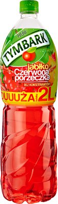 Tymbark napój w butelce aseptycznej jabłko - czerwona porzeczka