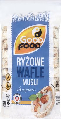 gâteaux de riz muesli