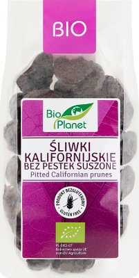Bio Planet Śliwki kalifornijskie bez pestek suszone bezglutenowe BIO