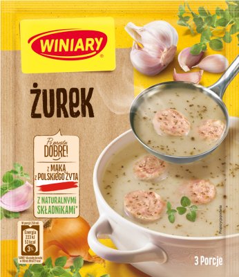 Suppe Zurek gepudert