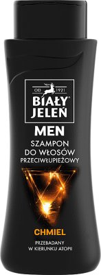 Biały Jeleń Szampon do włosów hipoalergiczny przeciwłupieżowy Premium For Men do skóry wrażliwej ze skłonnością do alergii