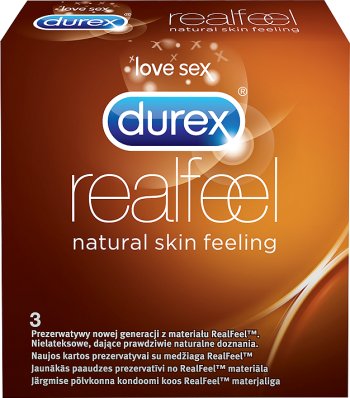 Durex RealFeel prezerwatywy nielateksowe