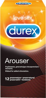Arouser - ribbed condom