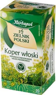 Herbapol Zielnik Polski herbata ziołowa koper włoski