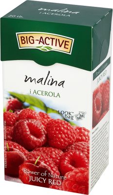Big-Active Fruit tea, raspberry and acerola