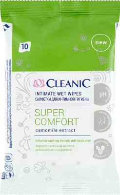 wipes for intimate hygiene with chamomile