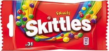 Skittles cukierki owocowe w kruchych cukrowych skorupkach Fruits