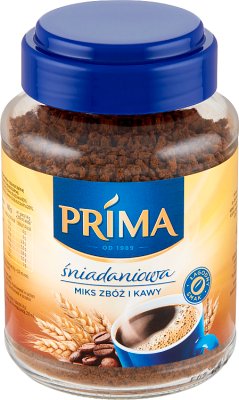Frühstück Instant-Kaffee 20% und Zichorien- Kaffee 80% leicht und mild