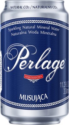 perlage mineral water canned carbonated