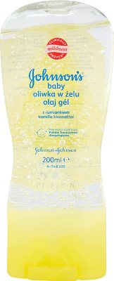 gel d'olive de bébé de Johnson à la camomille