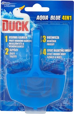 Duck Aqua Blue 3w1 efekt błękitnej wody zawieszka do toalet