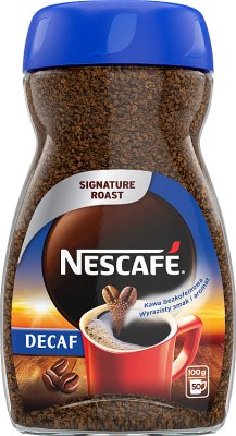Nescafe Classic kawa rozpuszczalna bezkofeinowa