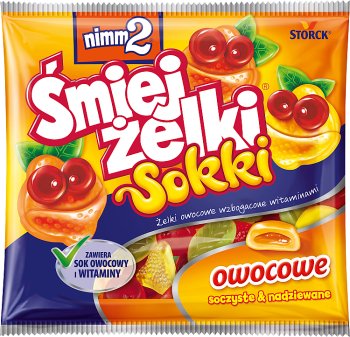 Laugh jelly beans fortified with vitamins Sokkia