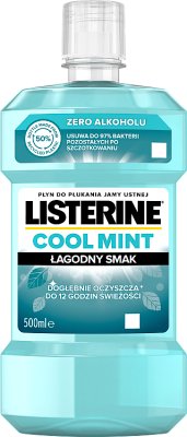 Listerine Zero płyn do płukania jamy ustnej Mild Mint
