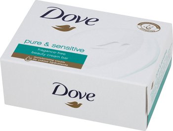 Dove extra sensitive mydło w kostce z 1/4 kremu nawilżającego
