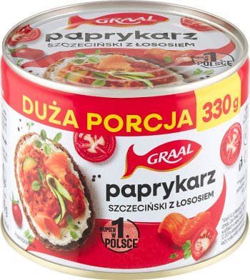 Paprikash Szczecin con salmón