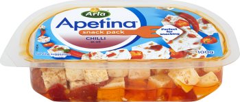 apetina with chilli feta white cheese in brine