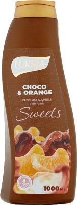 bain de chocolat liquide xxl chocolat et orange