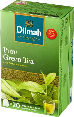 Dilmah All Natural Green Tea herbata zielona, czysta
