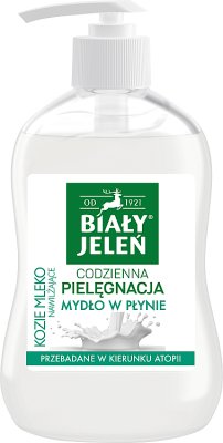 Biały Jeleń Liquid soap goat milk moisturizing 