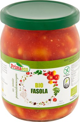 Primaeco Fasola w sosie pomidorowym bezglutenowa BIO
