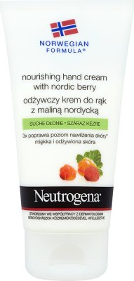 Neutrogena krem do rąk z odżywczą malina nordycką