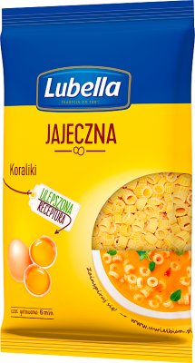 Lubella Jajeczna makaron koraliki