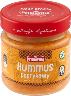 Primavika Hummus de pimentón sin gluten