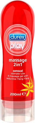 Durex Play 2w1 Ylang  - lubrykant i żel do masażu z