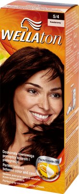 Wella Wellaton krem trwale koloryzujący z Serum z Provitaminą B5 5/4 kasztanowy