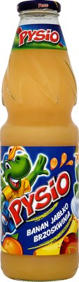 Pysio Sok z marchwi i owoców banan-jabłko-brzoskwinia