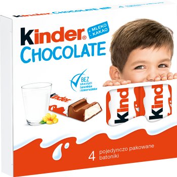 4 Tafeln Schokolade Milchfüllung