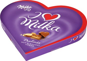 chocolate pralines I love Milka