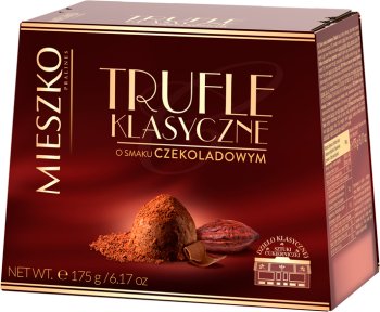 Trufas francesas Mieszko con sabor a chocolate