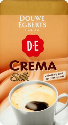 Crema coffee beans silk