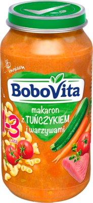 *BoboVita obiadek makaron z tuńczykiem i warzywami