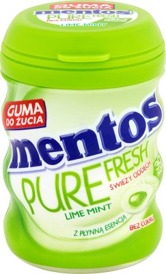 Mentos Pure Fresh guma do żucia limonkowo-miętowa