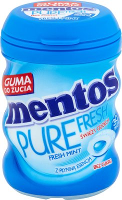 pura de menta fresca chicle peprzowa