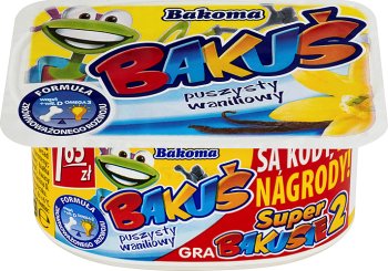 Bakoma Bakuś deserek puszysty waniliowy