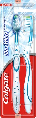 max blanc brosse à dents 1 +1 pcs libre souple