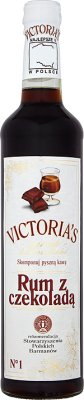 victoria 's - bartender Rum syrup with chocolate