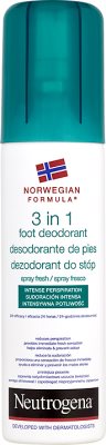 Norwegische Formel Fuß Deo 3in1