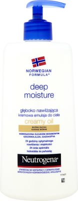 profonde crème hydratante lotion pour le corps avec de l'huile de sésame