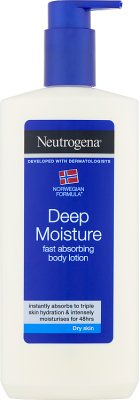 profonde crème hydratante lotion pour le corps pour peau sèche