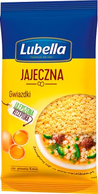 Lubella Jajeczna Makaron Gwiazdki