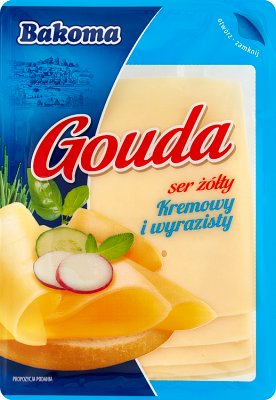 Bakoma ser żółty Gouda