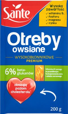 wysokobłonnikowe salvado de avena